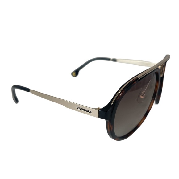 Carrera Men’s Sunglasses 1003SSAM Havana gold aviator 100% UV protection - Picture 5 of 11